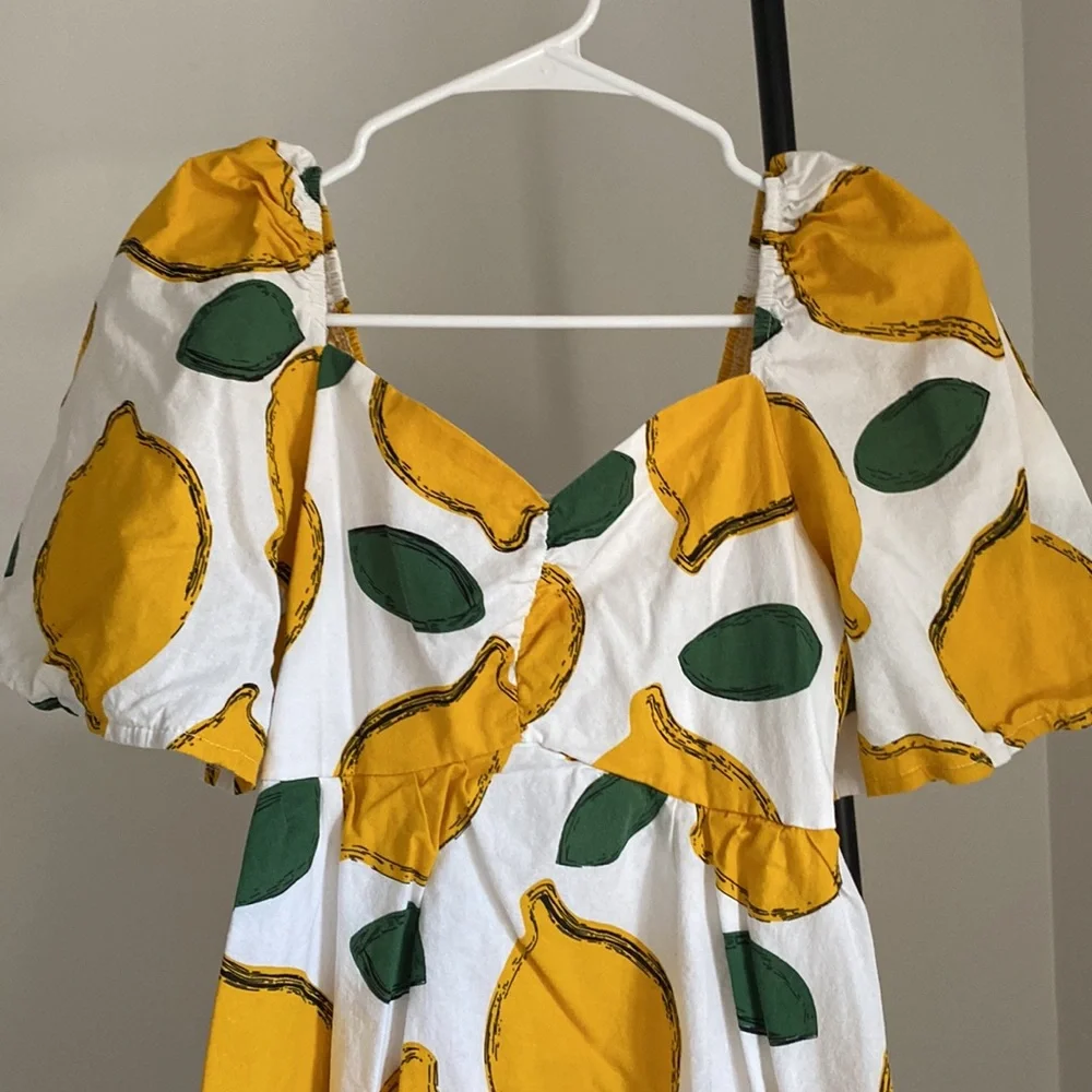 Cute Lemon Dress - Picture 2 of 3